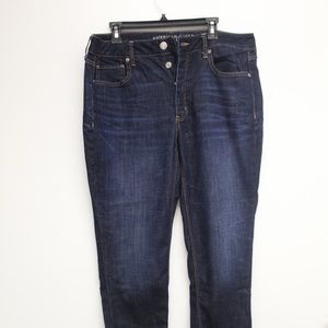 American Eagle Tomgirl Jeans size 14